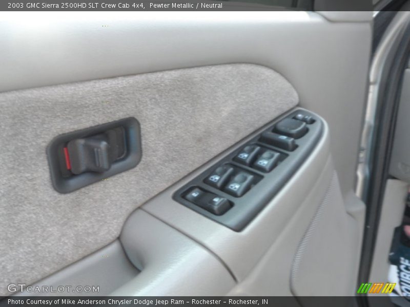 Pewter Metallic / Neutral 2003 GMC Sierra 2500HD SLT Crew Cab 4x4