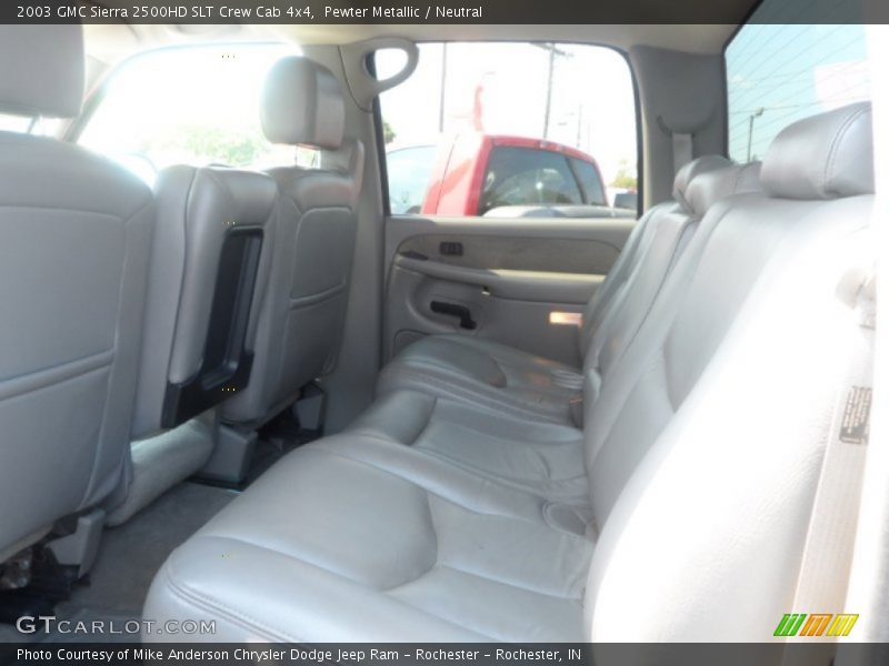 Pewter Metallic / Neutral 2003 GMC Sierra 2500HD SLT Crew Cab 4x4