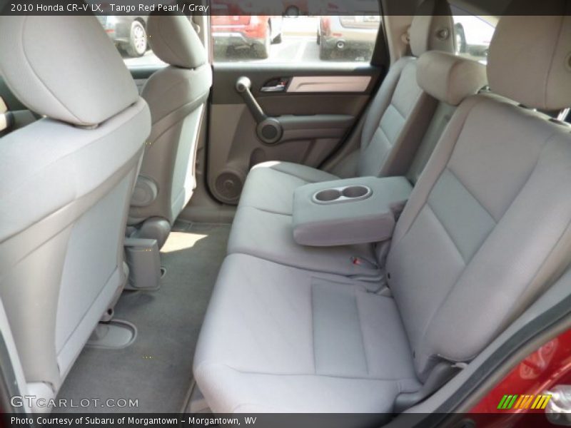Tango Red Pearl / Gray 2010 Honda CR-V LX