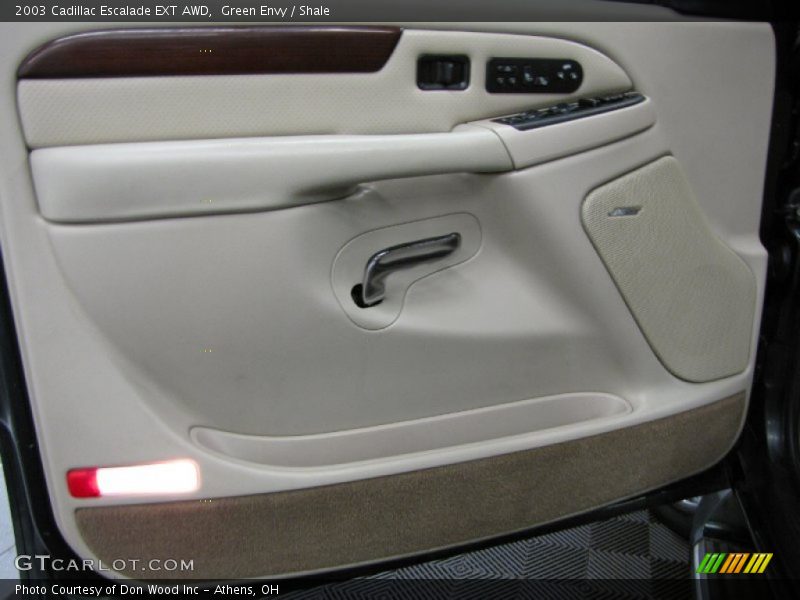 Green Envy / Shale 2003 Cadillac Escalade EXT AWD
