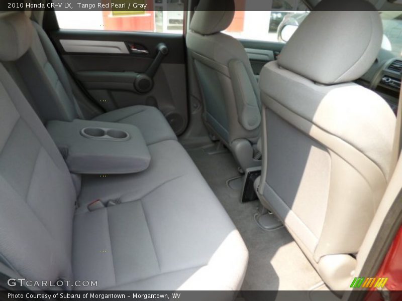 Tango Red Pearl / Gray 2010 Honda CR-V LX