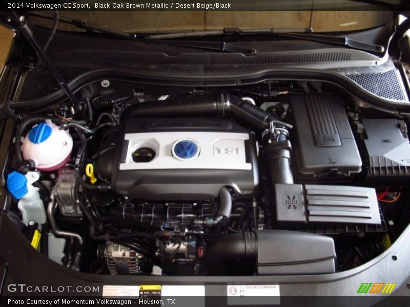  2014 CC Sport Engine - 2.0 Liter FSI Turbocharged DOHC 16-Valve VVT 4 Cylinder