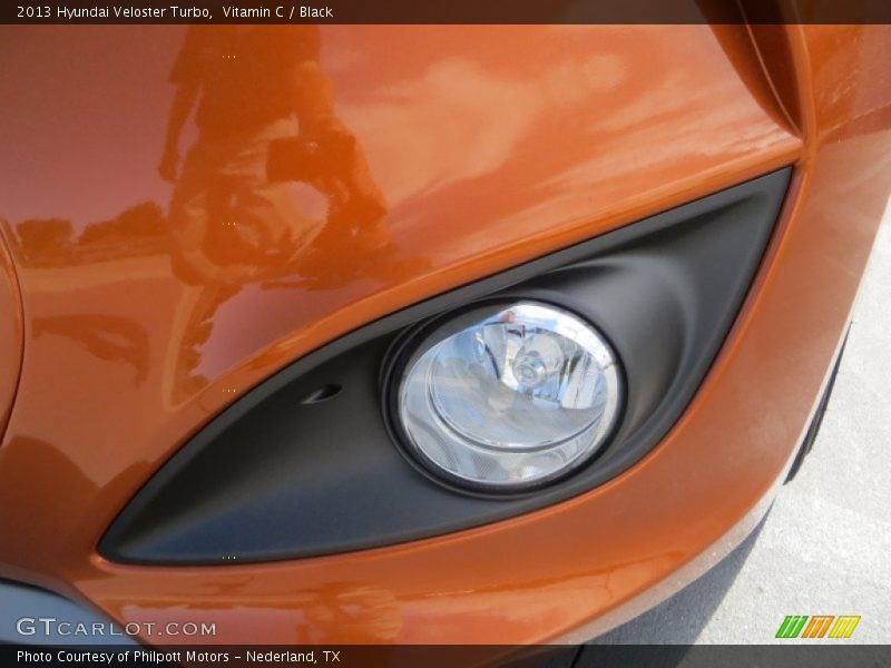 Vitamin C / Black 2013 Hyundai Veloster Turbo