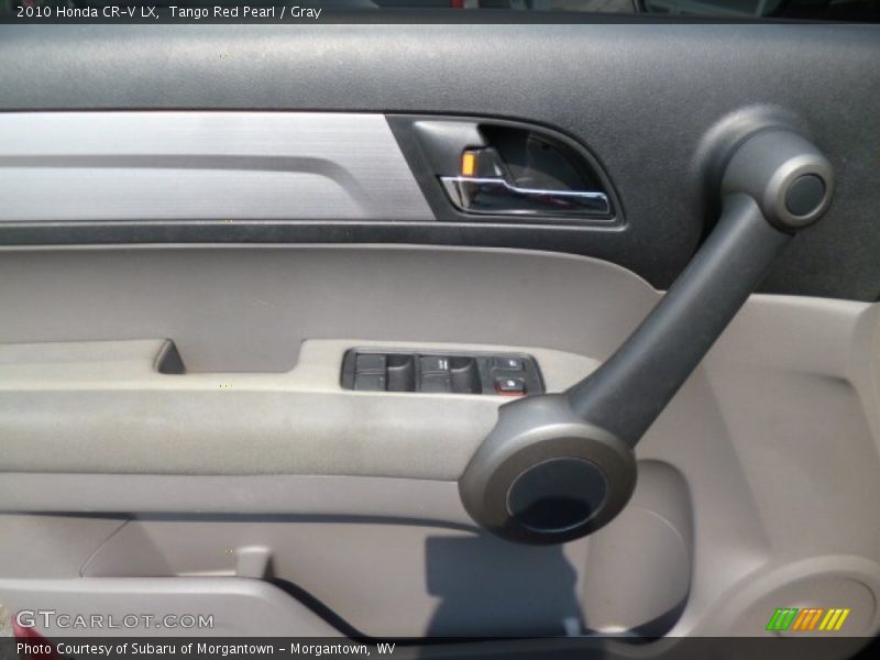 Tango Red Pearl / Gray 2010 Honda CR-V LX