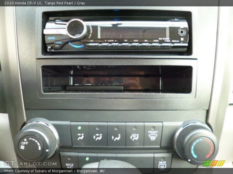 Tango Red Pearl / Gray 2010 Honda CR-V LX
