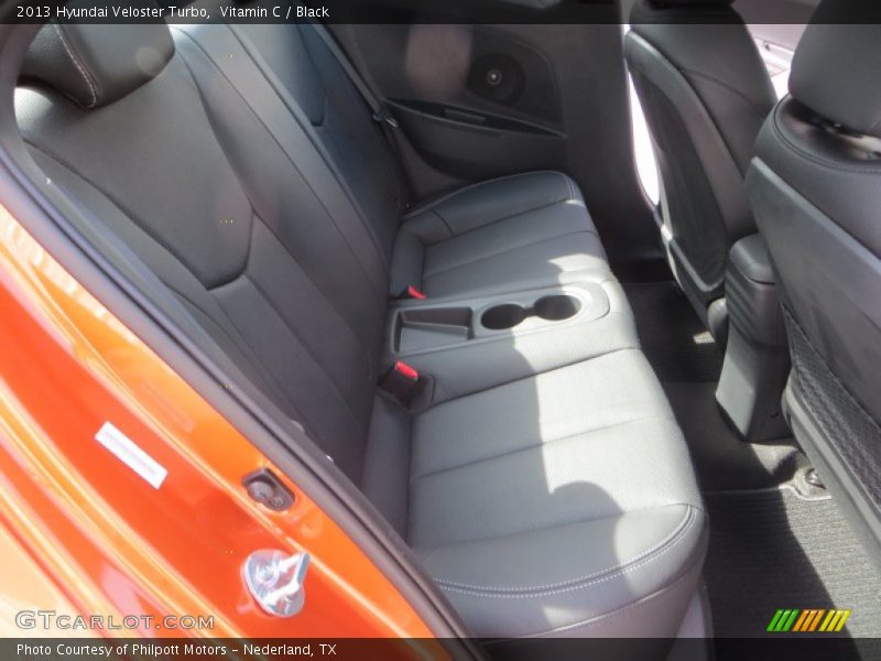 Vitamin C / Black 2013 Hyundai Veloster Turbo