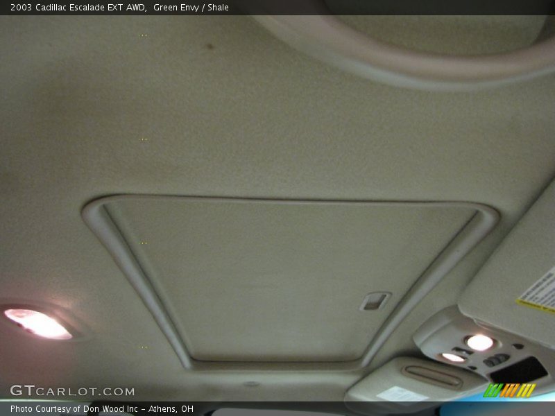 Green Envy / Shale 2003 Cadillac Escalade EXT AWD