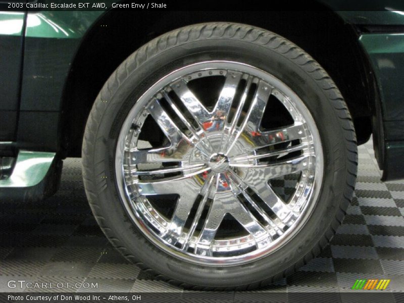 Green Envy / Shale 2003 Cadillac Escalade EXT AWD