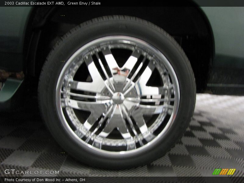 Green Envy / Shale 2003 Cadillac Escalade EXT AWD
