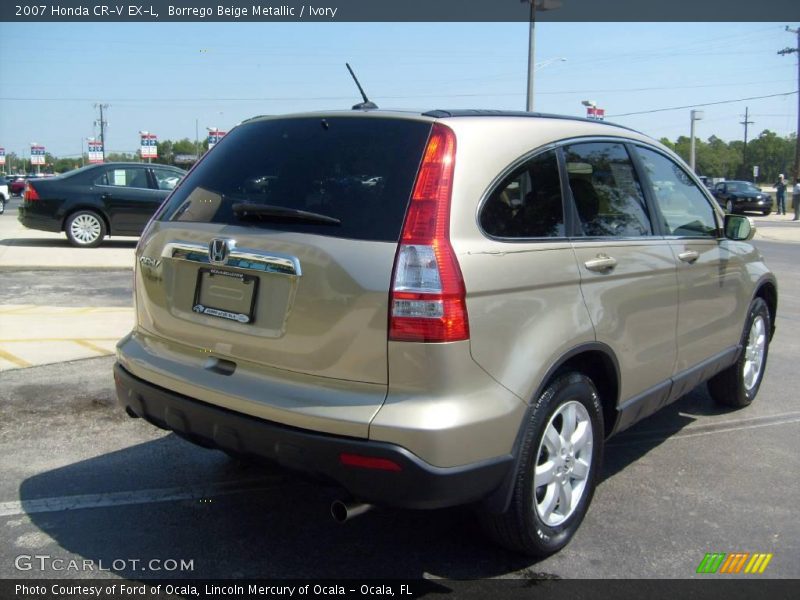 Borrego Beige Metallic / Ivory 2007 Honda CR-V EX-L