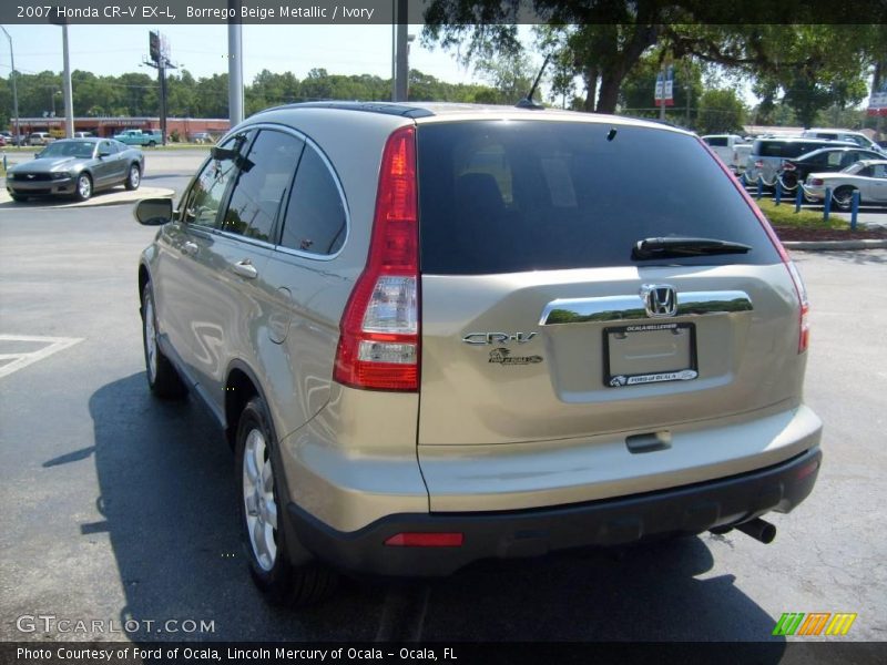 Borrego Beige Metallic / Ivory 2007 Honda CR-V EX-L