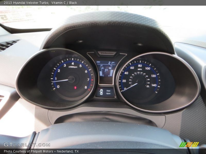 Vitamin C / Black 2013 Hyundai Veloster Turbo