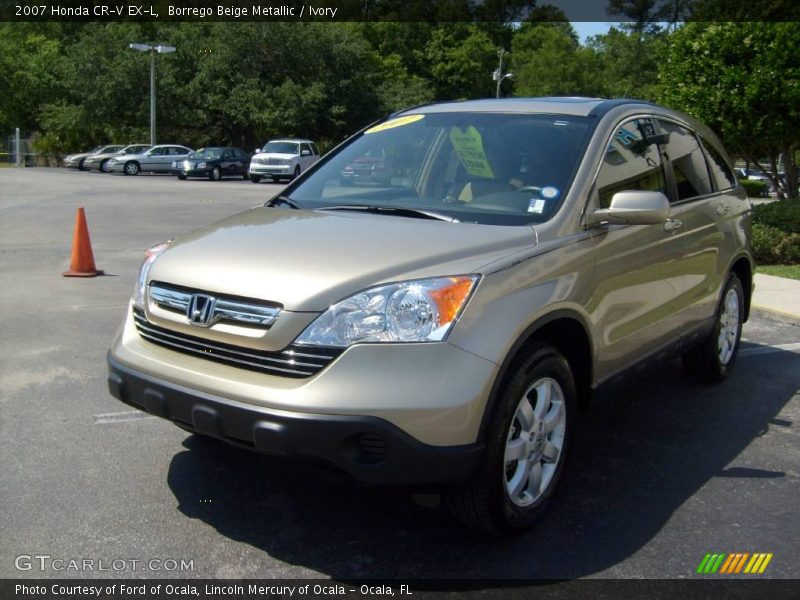 Borrego Beige Metallic / Ivory 2007 Honda CR-V EX-L