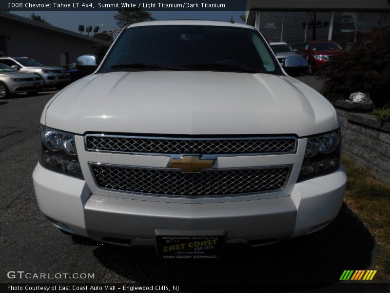 Summit White / Light Titanium/Dark Titanium 2008 Chevrolet Tahoe LT 4x4