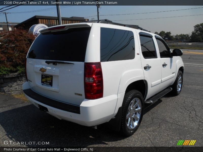 Summit White / Light Titanium/Dark Titanium 2008 Chevrolet Tahoe LT 4x4