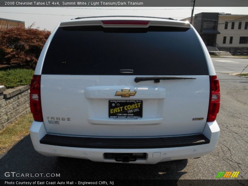 Summit White / Light Titanium/Dark Titanium 2008 Chevrolet Tahoe LT 4x4