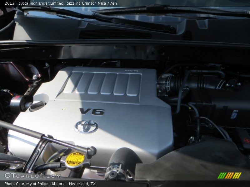 Sizzling Crimson Mica / Ash 2013 Toyota Highlander Limited