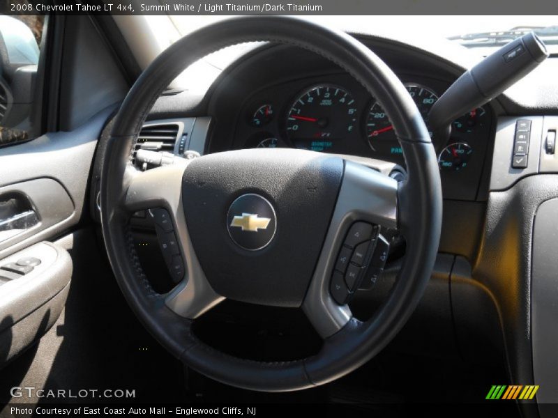 Summit White / Light Titanium/Dark Titanium 2008 Chevrolet Tahoe LT 4x4