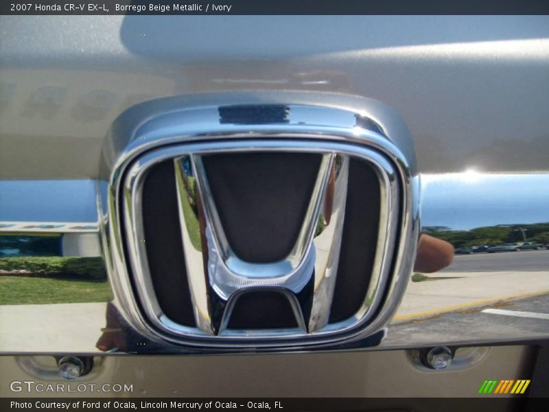 Borrego Beige Metallic / Ivory 2007 Honda CR-V EX-L