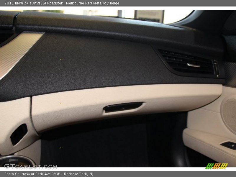 Melbourne Red Metallic / Beige 2011 BMW Z4 sDrive35i Roadster