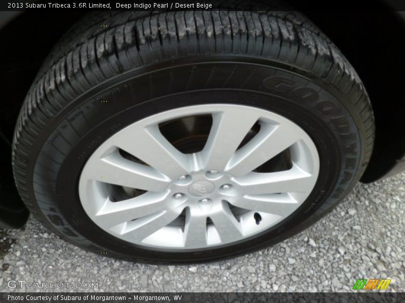 Deep Indigo Pearl / Desert Beige 2013 Subaru Tribeca 3.6R Limited