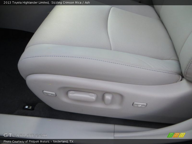 Sizzling Crimson Mica / Ash 2013 Toyota Highlander Limited