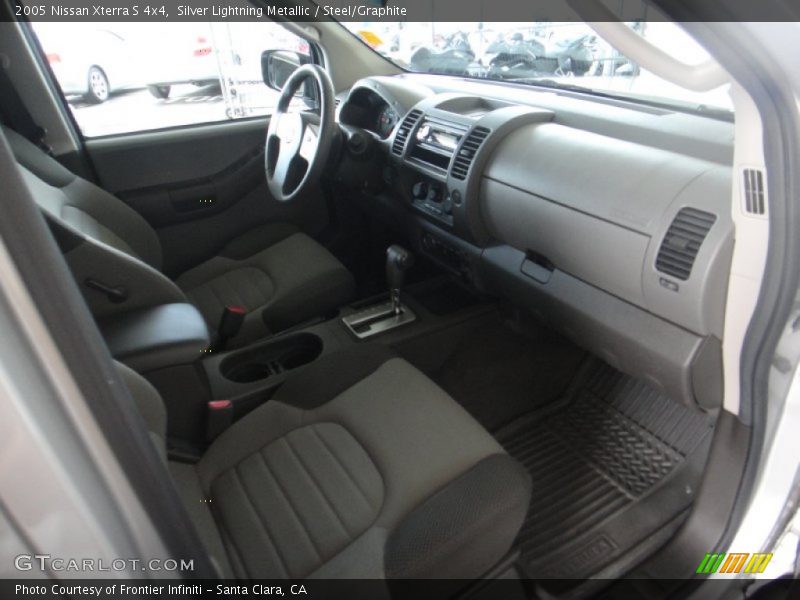 Silver Lightning Metallic / Steel/Graphite 2005 Nissan Xterra S 4x4