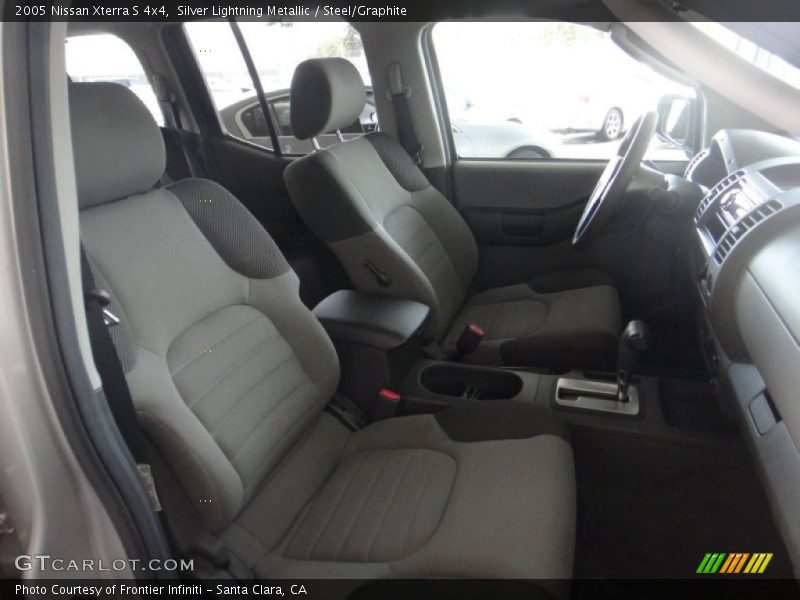 Silver Lightning Metallic / Steel/Graphite 2005 Nissan Xterra S 4x4