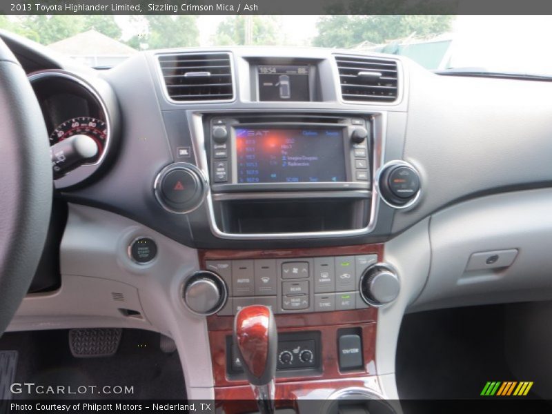 Sizzling Crimson Mica / Ash 2013 Toyota Highlander Limited