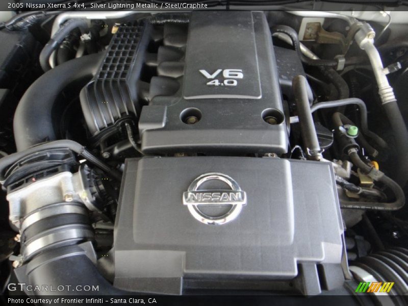 Silver Lightning Metallic / Steel/Graphite 2005 Nissan Xterra S 4x4