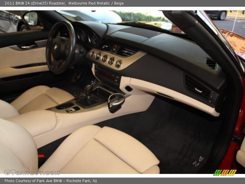 Melbourne Red Metallic / Beige 2011 BMW Z4 sDrive35i Roadster