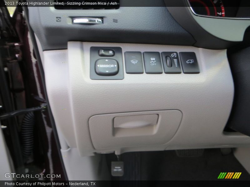 Sizzling Crimson Mica / Ash 2013 Toyota Highlander Limited