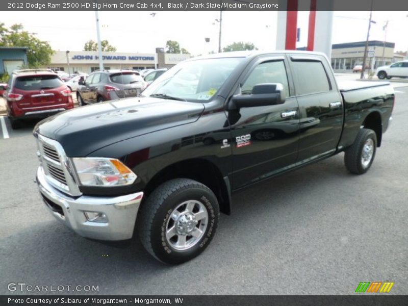 Front 3/4 View of 2012 Ram 2500 HD Big Horn Crew Cab 4x4