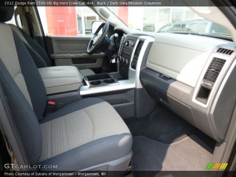 Black / Dark Slate/Medium Graystone 2012 Dodge Ram 2500 HD Big Horn Crew Cab 4x4