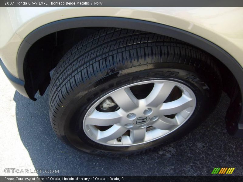 Borrego Beige Metallic / Ivory 2007 Honda CR-V EX-L