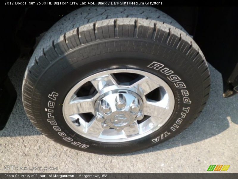Black / Dark Slate/Medium Graystone 2012 Dodge Ram 2500 HD Big Horn Crew Cab 4x4