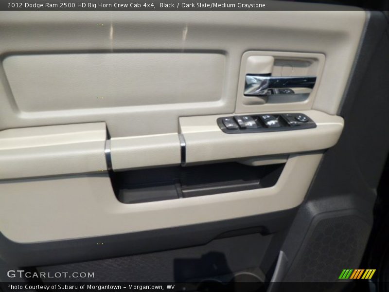 Black / Dark Slate/Medium Graystone 2012 Dodge Ram 2500 HD Big Horn Crew Cab 4x4