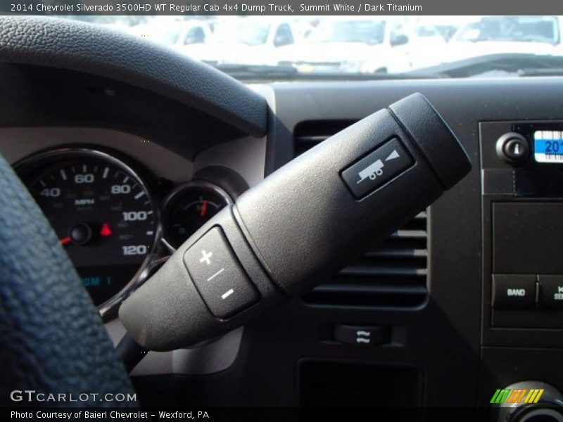  2014 Silverado 3500HD WT Regular Cab 4x4 Dump Truck 6 Speed Automatic Shifter