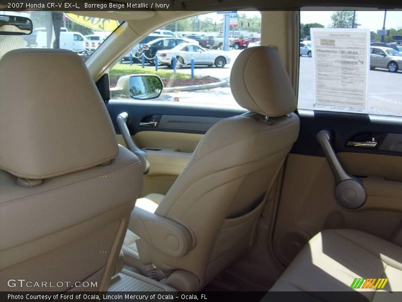 Borrego Beige Metallic / Ivory 2007 Honda CR-V EX-L