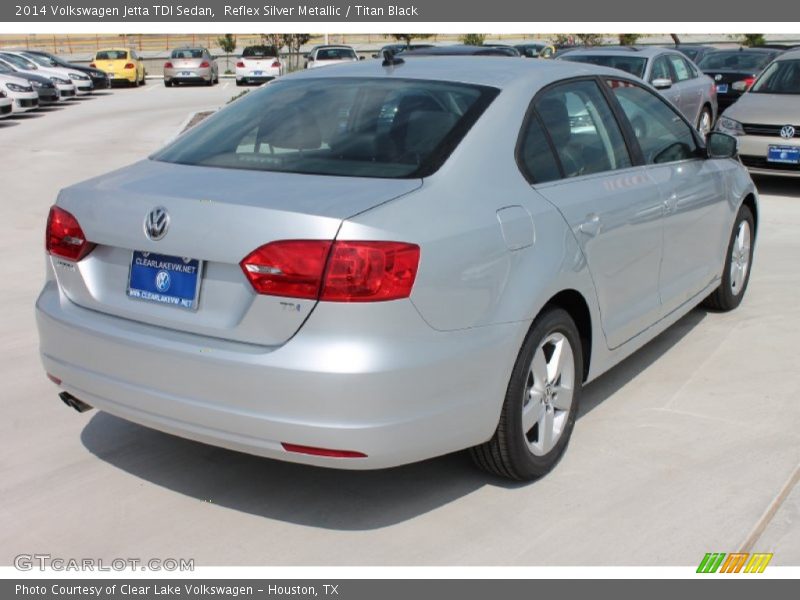 Reflex Silver Metallic / Titan Black 2014 Volkswagen Jetta TDI Sedan