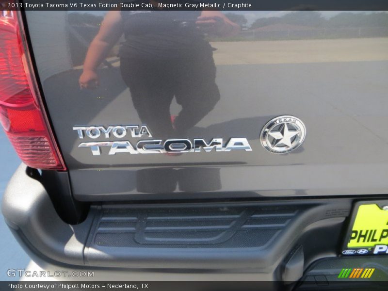 Magnetic Gray Metallic / Graphite 2013 Toyota Tacoma V6 Texas Edition Double Cab