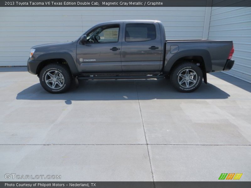 Magnetic Gray Metallic / Graphite 2013 Toyota Tacoma V6 Texas Edition Double Cab