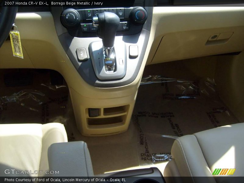 Borrego Beige Metallic / Ivory 2007 Honda CR-V EX-L