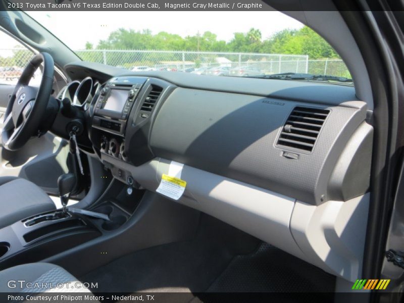 Magnetic Gray Metallic / Graphite 2013 Toyota Tacoma V6 Texas Edition Double Cab