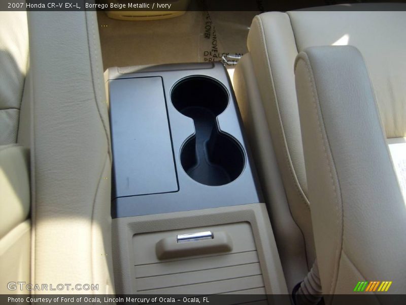 Borrego Beige Metallic / Ivory 2007 Honda CR-V EX-L