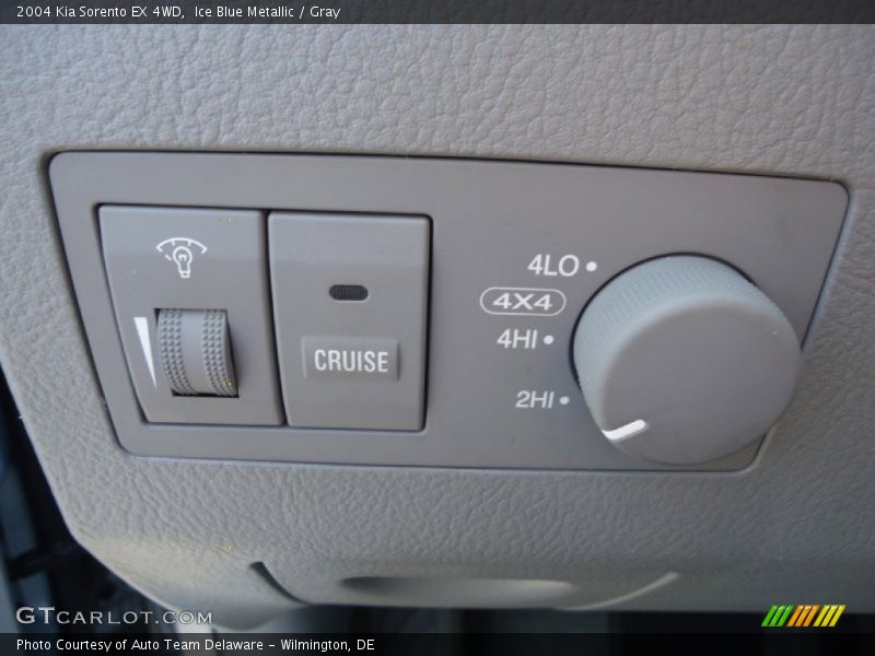 Ice Blue Metallic / Gray 2004 Kia Sorento EX 4WD