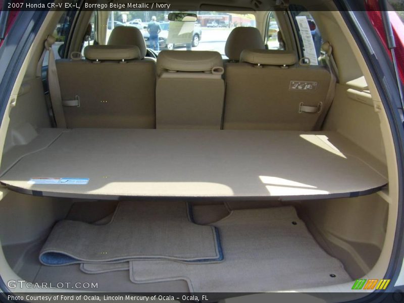 Borrego Beige Metallic / Ivory 2007 Honda CR-V EX-L