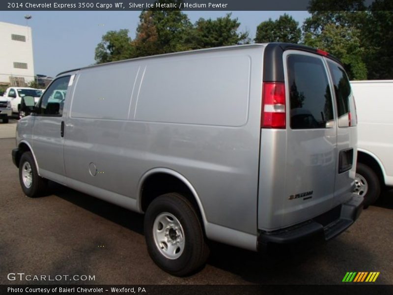 Silver Ice Metallic / Medium Pewter 2014 Chevrolet Express 3500 Cargo WT
