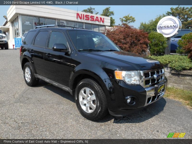 Black / Charcoal 2009 Ford Escape Limited V6 4WD