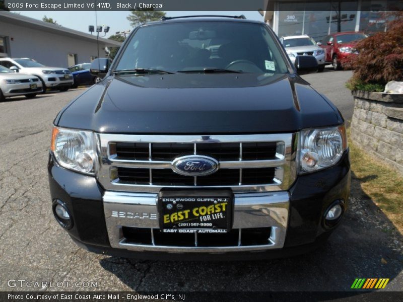 Black / Charcoal 2009 Ford Escape Limited V6 4WD